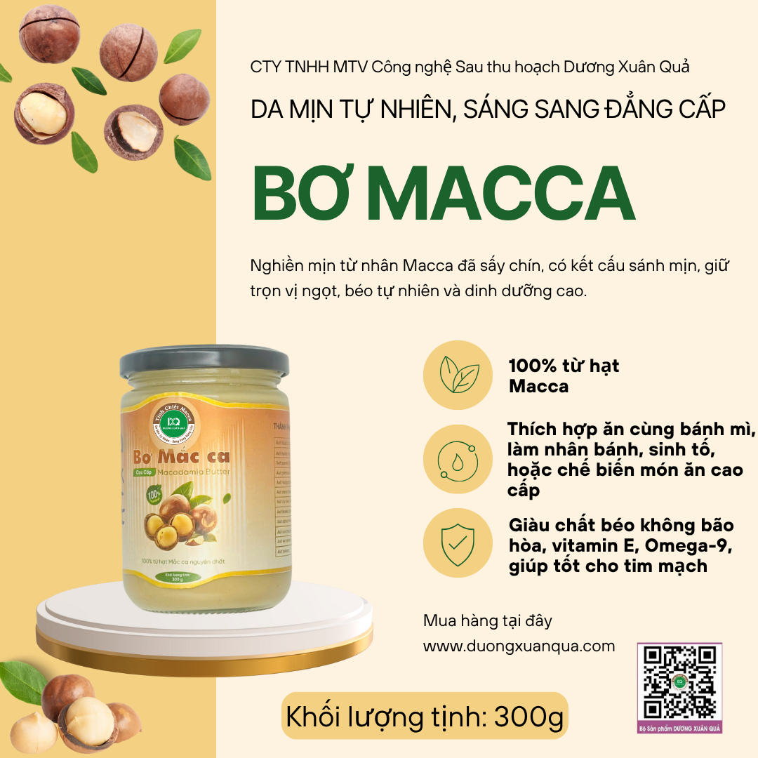 bo mắc ca 300g