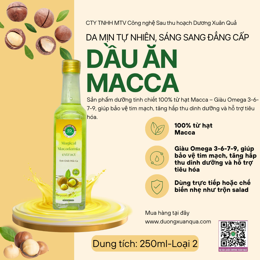 dau an mắc ca 250ml loai 2