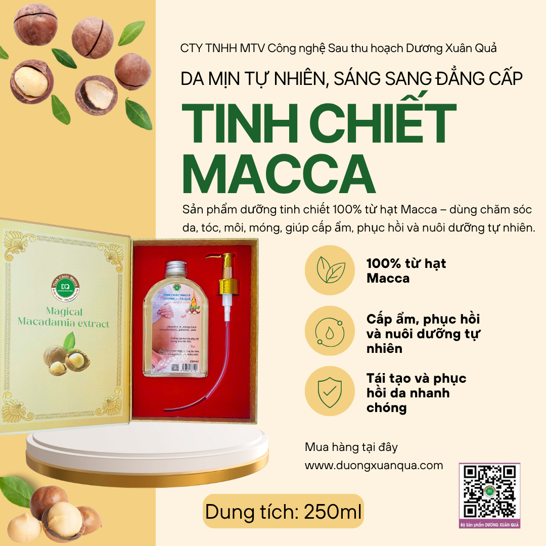 tinh chiet mắc ca 250ml
