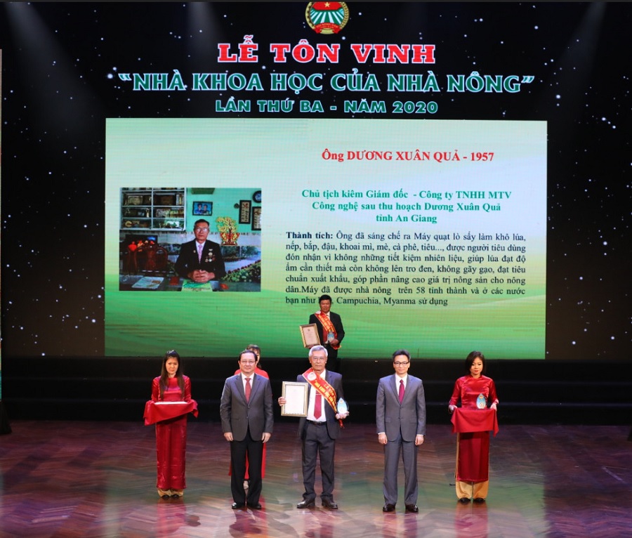 ong duong xuan qua duoc vinh danh nha khoa hoc cua nong dan lan thu ba 2020 3