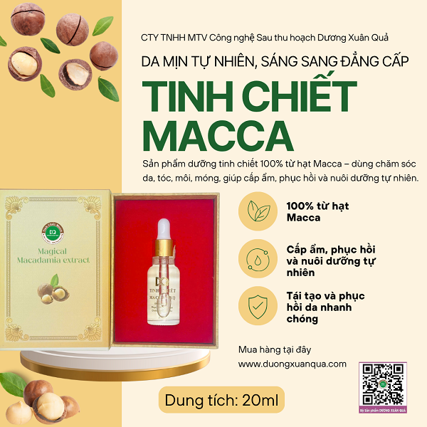 Tinh chiết Macca 20ml - Dương Xuân Quả